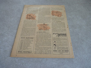 REPORTAGES CADET " Les secrets des Chemins de Fer " 1945