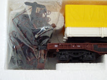 Charger l&#39;image dans la galerie, ROCO 46362 - Wagon poche surbaissé Tiefladewagen TIE INTERNATIONAL TRANSPORTS
