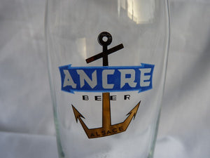 ANCRE Beer Alsace - verre à bière - Collector