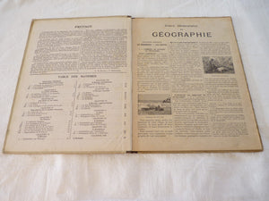 Livre de géographie cours primaire 1908