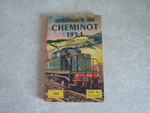 Charger l&#39;image dans la galerie, Almanach du CHEMINOT 1954
