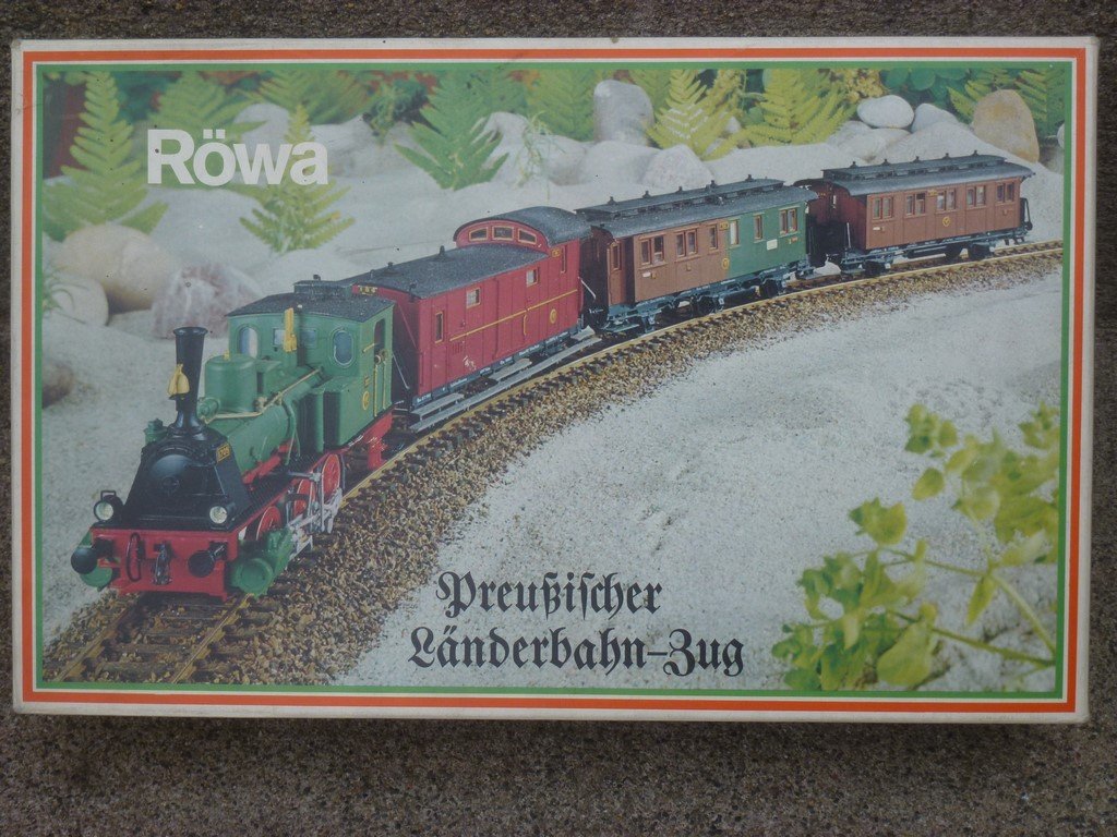 RÖWA 1101 PREUSSICHER LÄNDERBAHN ZUG coffret train Prussien ancien