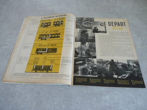 REPORTAGES CADET " Les secrets des Chemins de Fer " 1945