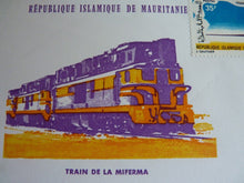 Charger l&#39;image dans la galerie, Enveloppe ferroviaire 1er jour République Islamique de Mauritanie n°1396 1971
