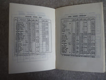 Charger l&#39;image dans la galerie, HORAIRE, Société Nationale des Chemins de Fer Tunisiens  SNCFT 1968