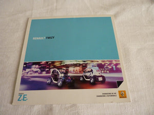 Prospectus  Renault TWIZY  Z.E. 2012