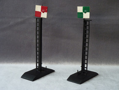 Signaux carrés SNCF - Lot de 2 -  Ecartement O