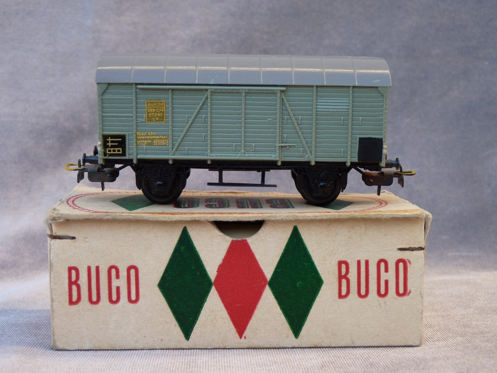 PIKO 97121 Wagon couvert à essieux FRET SNCF (autre immatriculation) – Ducasse Modélisme – Les p'tits trains de Laurent