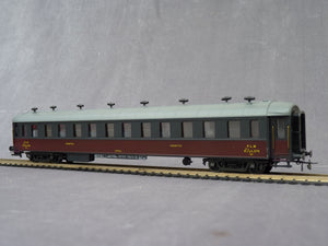 FRANCE TRAINS 238 Rare voiture Iére classe couchettes A12 1/2 c du PLM