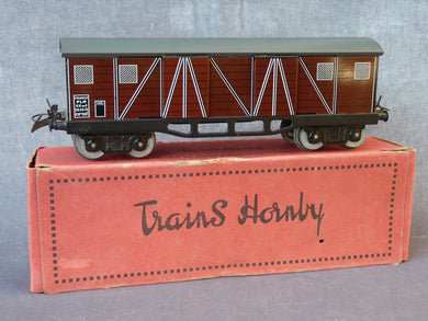 HORNBY - wagon couvert - Type TP à bogies (circa 1959) (0 vintage)