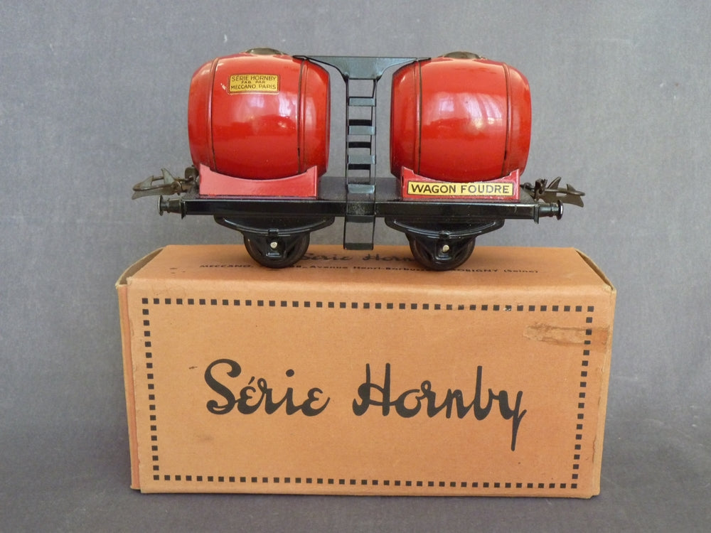 HORNBY - Wagon foudre double (circa 1950) (0 vintage)