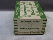 Charger l&#39;image dans la galerie, HORNBY acHO - 643 - Transformateur (HO vintage)