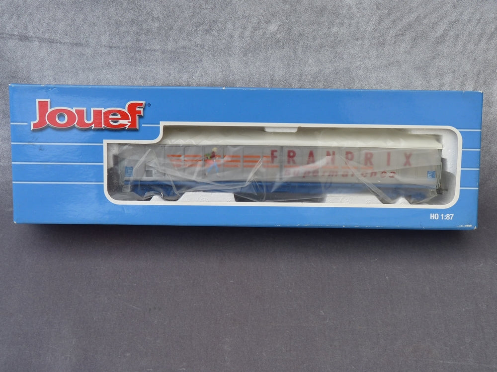 RARE JOUEF HO 6729 WAGON COUVERT A PAROIS Coulissante De Fret Sncf Fourgon Habis RARE JOUEF HO 6729 WAGON COUVERT A PAROIS Coulissante De Fret Sncf Fourgon Habis