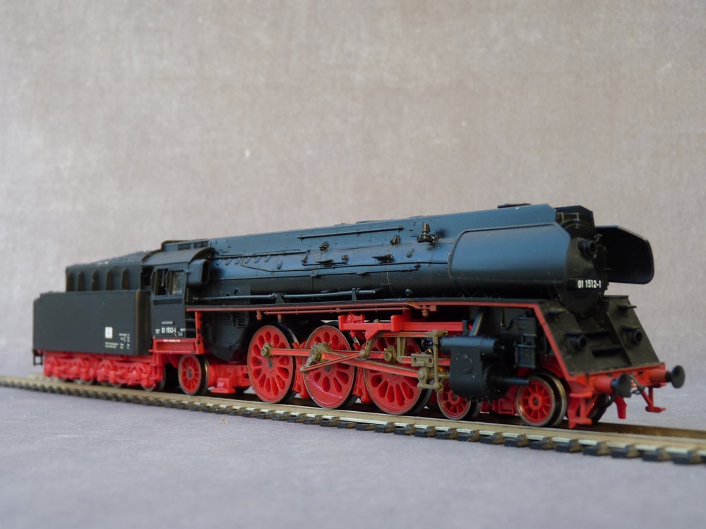 Boxpok Blue PIKO 50005 - Locomotive à vapeur Br 01 Reko de la DR roues Boxpok ...