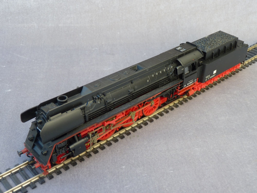 Boxpok Blue PIKO 50005 - Locomotive à vapeur Br 01 Reko de la DR roues Boxpok ...