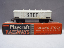 Charger l&#39;image dans la galerie, PLAYCRAFT - RAILWAYS PR 656 &quot;Bogie goods van (refrigerated)&quot;STEF (HO Vintage)