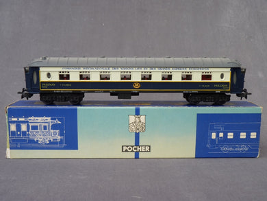 POCHER 206 Super Model - CARROZZA PULLMAN CIWL (HO vintage)