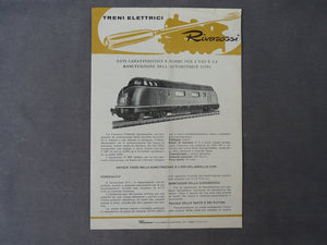 RIVAROSSI TRIX 21991 - Locomotive Diesel V 200 035 de la DB (HO Vintage 1962/1964)