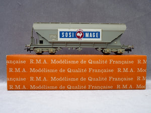 RMA 266 wagon céréalier SOSI MAGE S.N.C.F.