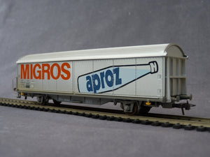 ROCO 4340B - Wagon type Hbis MIGROS APROZ des SBB-CFF