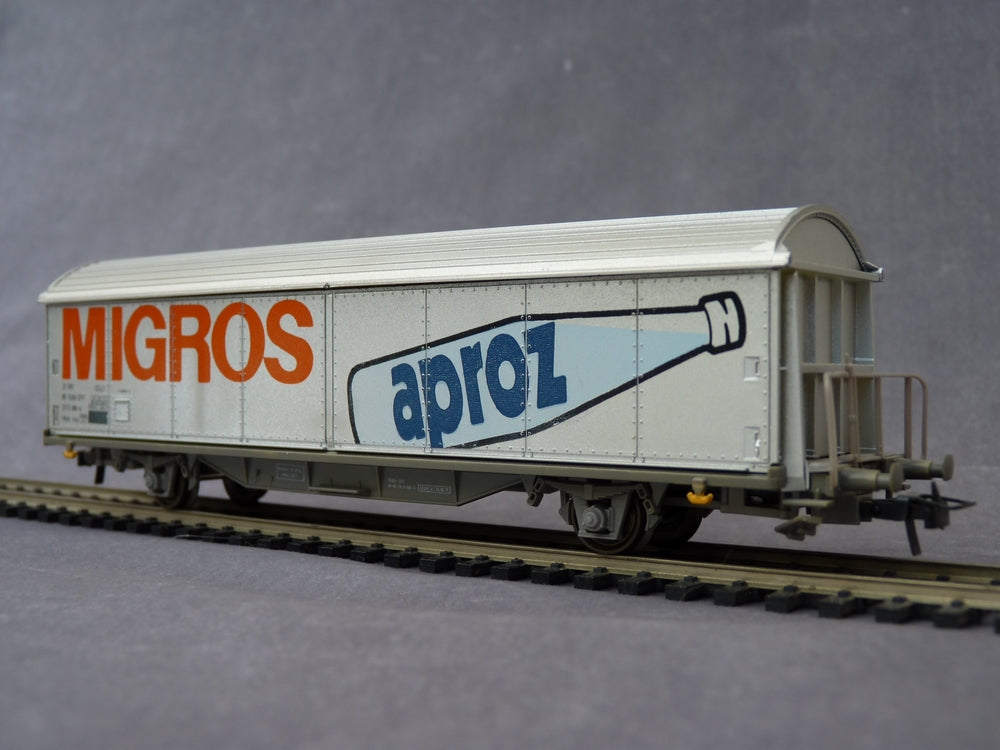 ROCO 4340B - Wagon type Hbis MIGROS APROZ des SBB-CFF