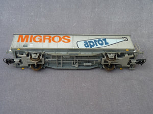 ROCO 4340B Wagon type Hbis MIGROS APROZ des SBB-CFF