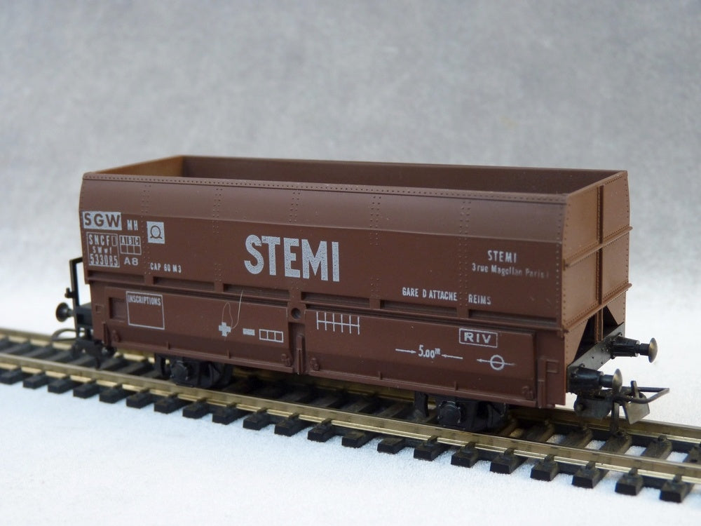 JOUEF 6642, wagon trémie à 2 bogies type Fad SIMOTRA SNCF neuf BO