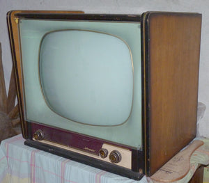 SCHNEIDER-Téléviseur noir et blanc de 1958 (vintage)