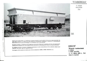 FRANCE TRAINS - L'AIGUILLEUR - 7 wagons houillers HBL