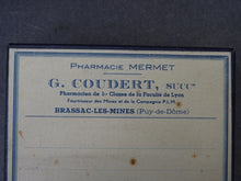 Charger l&#39;image dans la galerie, PLM - Boîte à pilules d&#39;un pharmacien de Brassac les Mines (circa 1930)