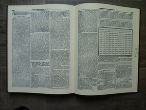 JOURNAL DES CHEMINS DE FER - 1ère ANNEE - 1842 - Ed du Layet
