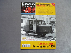 Loco Revue Hors - Série "Chemins de Fer réels" n°4, les draisines : des origines à 1950