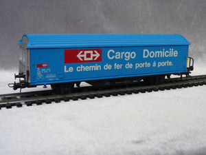 MÄRKLIN 4735 Wagon CARGO DOMIZIL - CARGO DOMICILE - SBB CFF (2 rails)