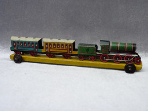 Ancien Jouet Tôle Petit Train Loco Médical Militaire CR France 1920 Penny Toy Ancien Jouet Tôle Petit Train Loco Médical Militaire CR France 1920 Penny Toy
