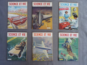 Science et vie, année 1950, n°388, n°389, n°390, n°391, n°392, n°393, n°394, n°395, n°396, n°397, n°398, n°399