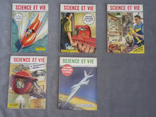 Charger l&#39;image dans la galerie, Science et vie, année 1953, n°424, n°425, n°426, n°427, n°428, n°430, n°431