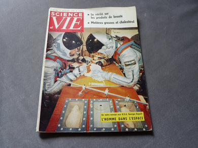 Science et vie, année 1958 n°495 (L'homme dans l'espace)
