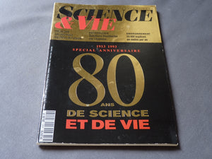 Science et vie, Spécial anniversaire 1913 - 1993 "80 ans de science et de vie"